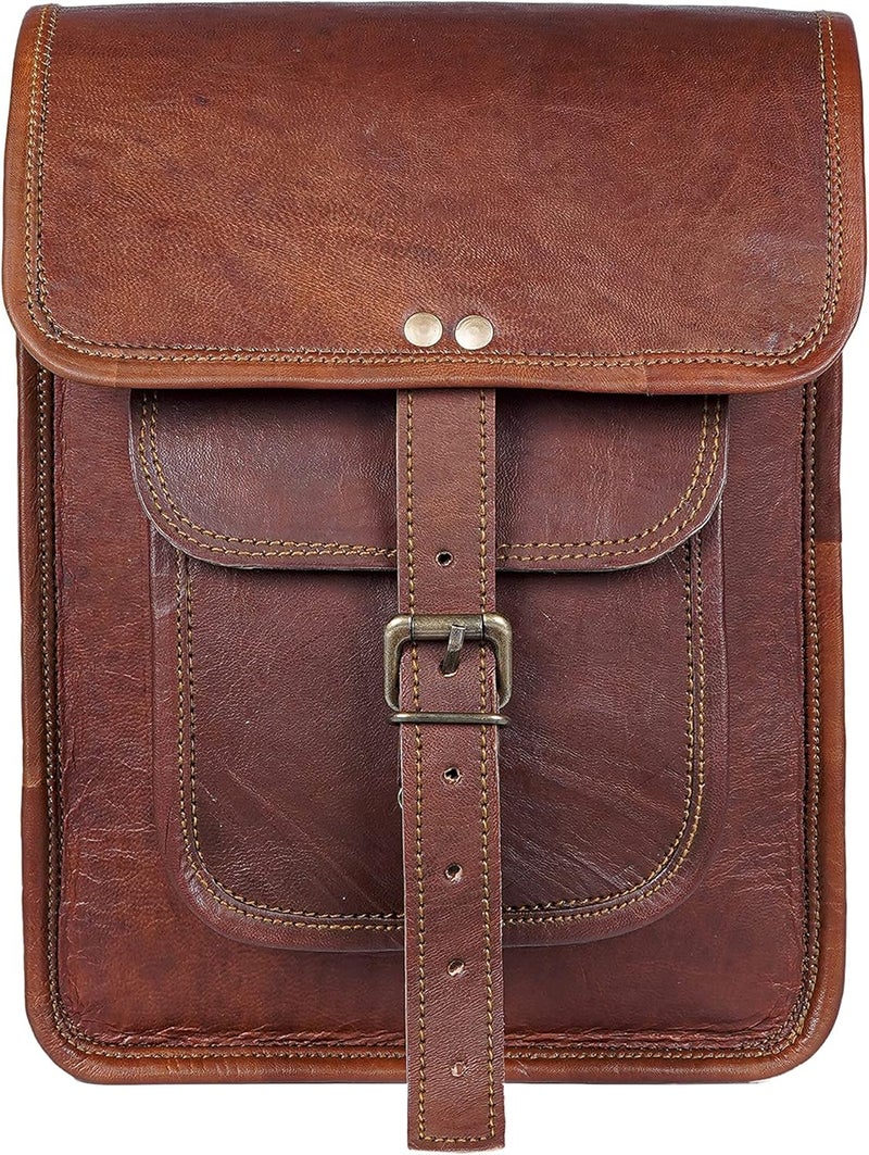 cuero 11 inch Small Crossbody Shoulder Genuine Leather iPad/Tablet Vintage Messenger Bag For 10.5 inch iPad Pro for Women & Men - Image 1